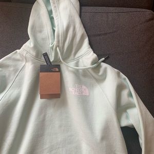 The North Face sweatshirt